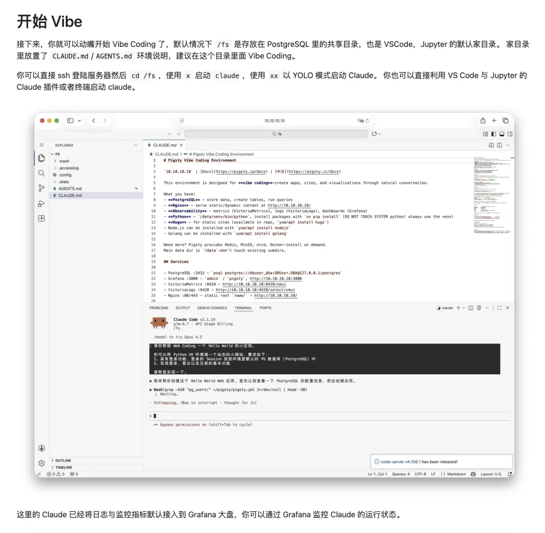 VS Code Vibe