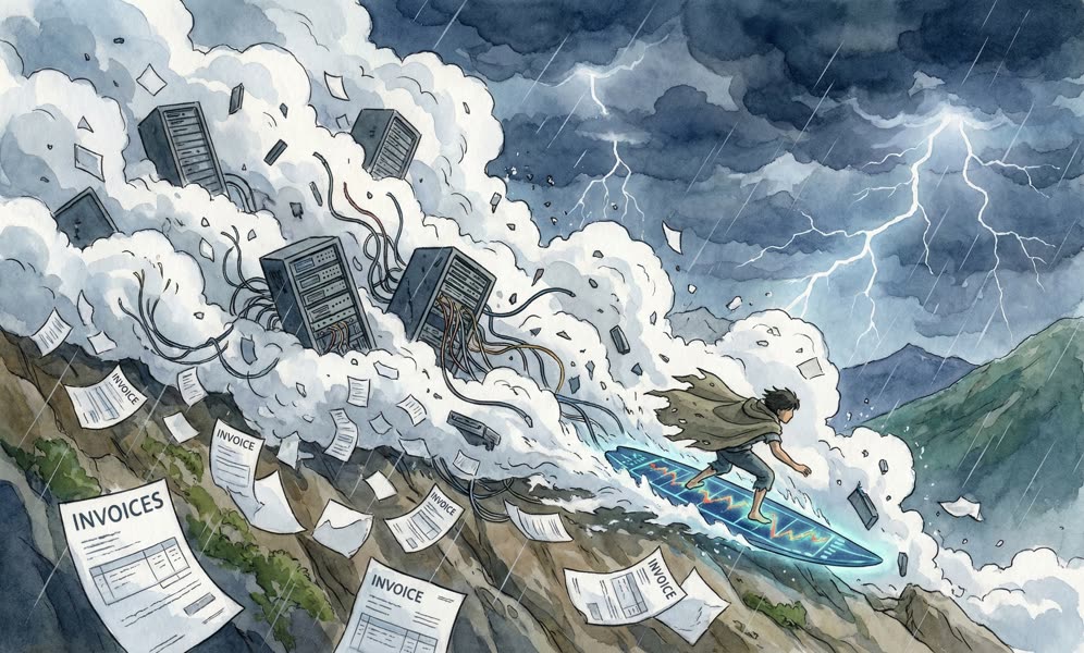 Cloud Computing Mudslide: Deconstructing Public Cloud with Data