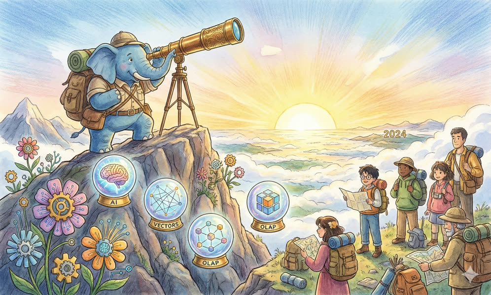 展望 PostgreSQL 的2024
